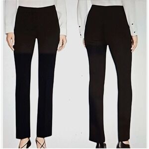 LAFAYETTE 148 New York Irving‎ Wool Dress Pants Stretch Black Essential Career 6